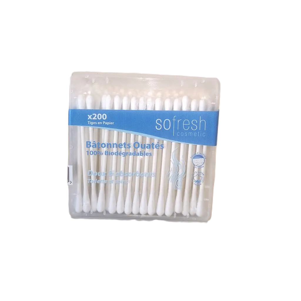 Cotons-tiges x200 pièces - SOFRESH