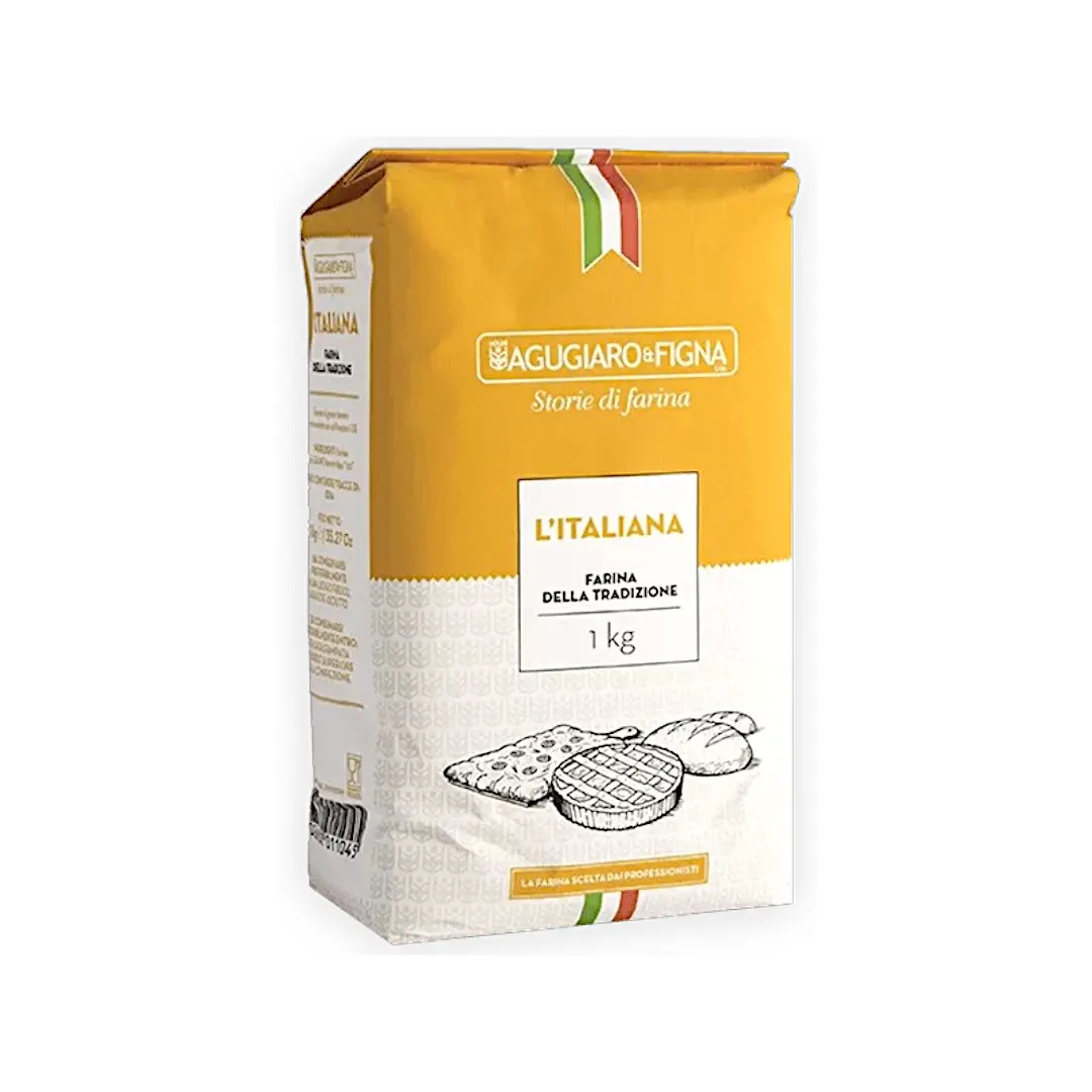 Farine de blé tendre L'Italiana 1Kg - AGUGIARO&FIGNA