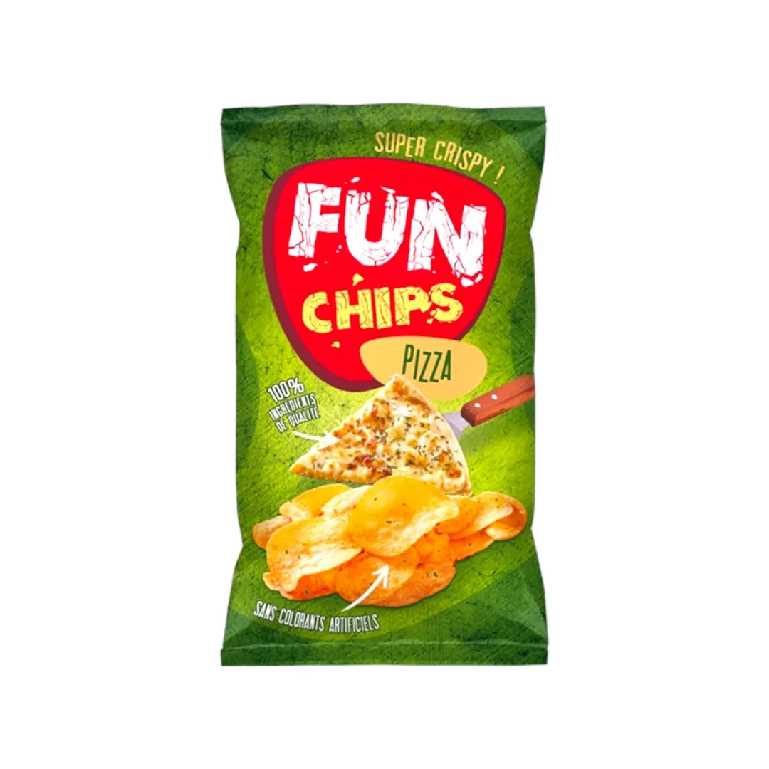 Funchips saveur pizza 30g - DÉNIA