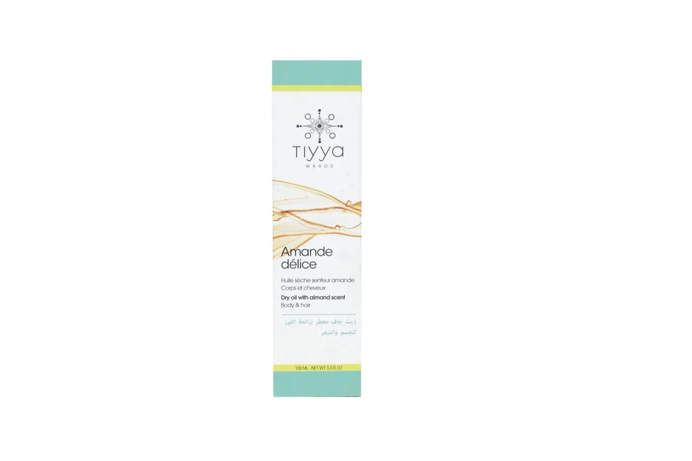 Huile sèche senteur amande Amande délice 100ml - TIYYA  
