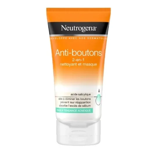 Nettoyant/masque Visibly Clear 2en1 150ml - NEUTROGENA