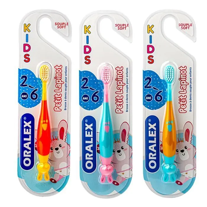 Brosse à dent enfant lapinot 2-6 ans - ORALEX