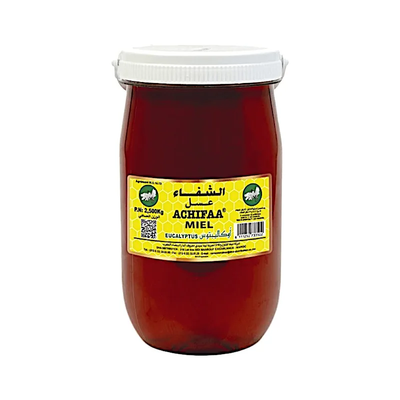 Miel d'eucalyptus 2,5Kg - ACHIFAA