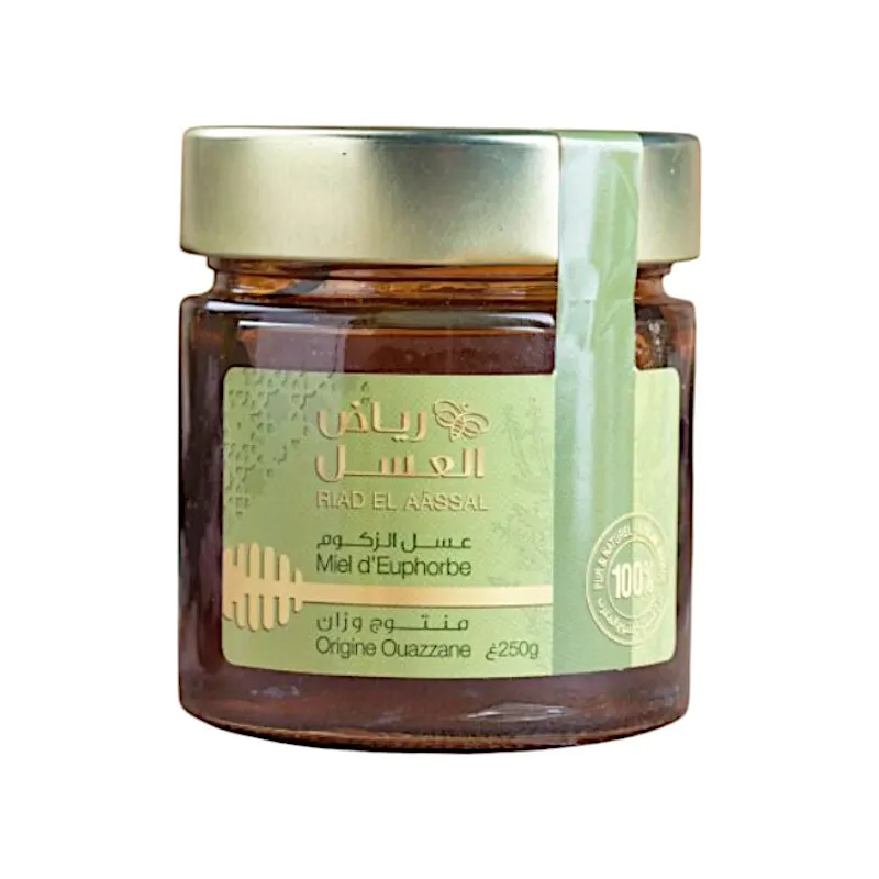 Miel d'euphorbe pot en verre 250g - RIAD EL AÂSSAL
