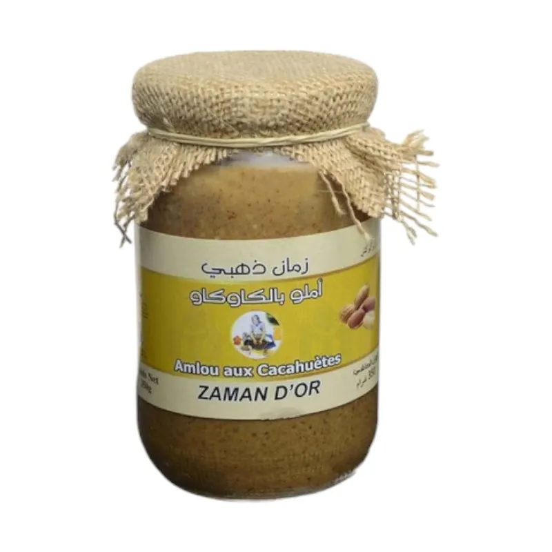 Amlou cacahuetes et miel 350g - ZAMAN D'OR