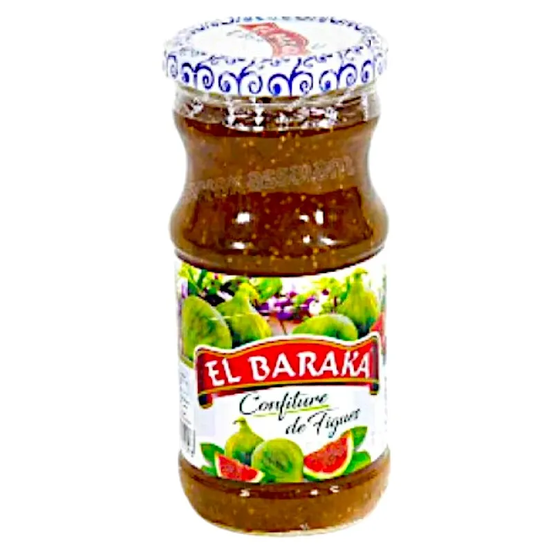 Confiture de figues light 0% sucre ajouté 37cl - EL BARAKA