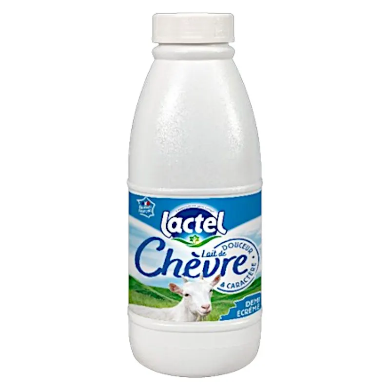 Lait UHT de chèvre demi-écrémé 1L - LACTEL