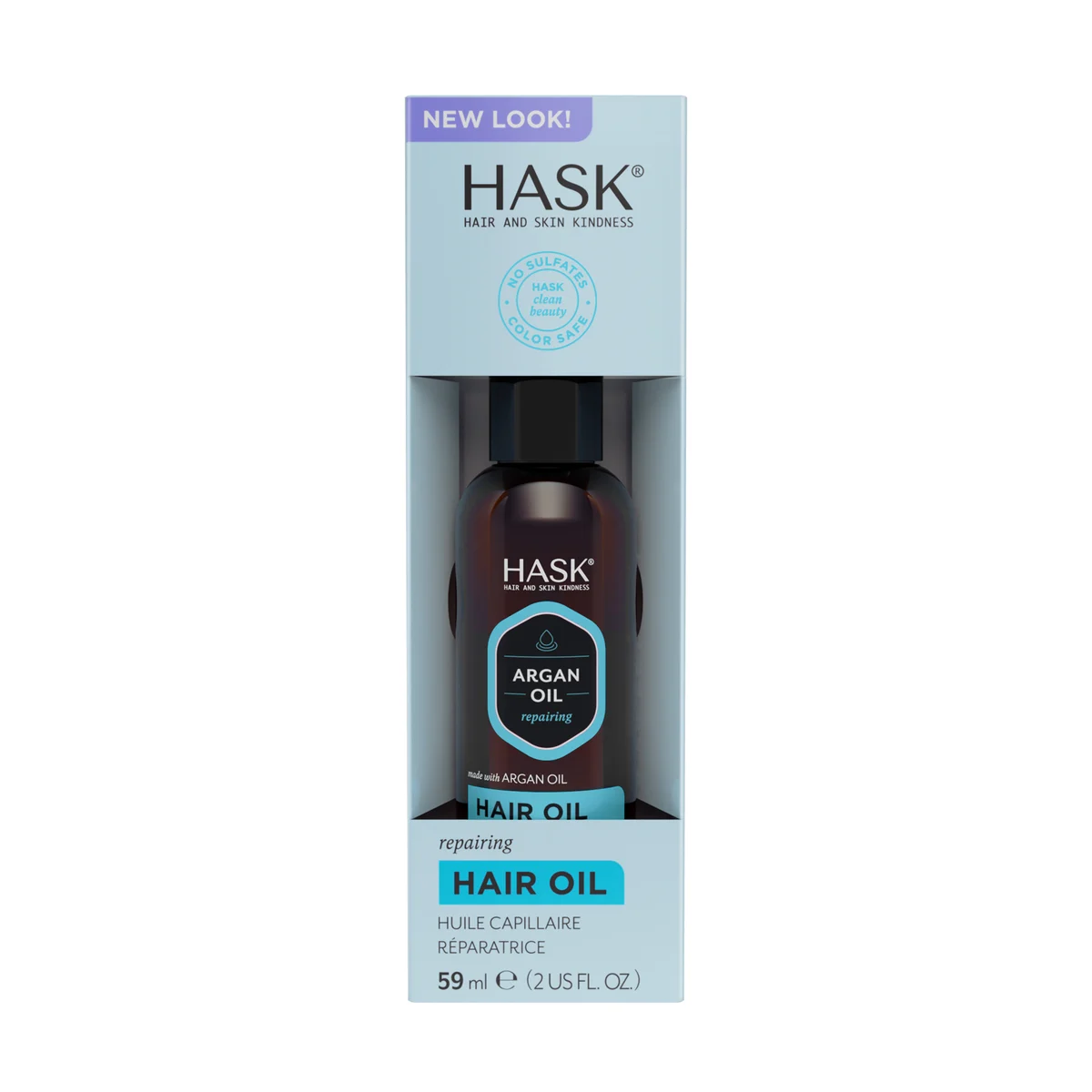 Huile d'argan de brillance réparatrice 59ml - HASK