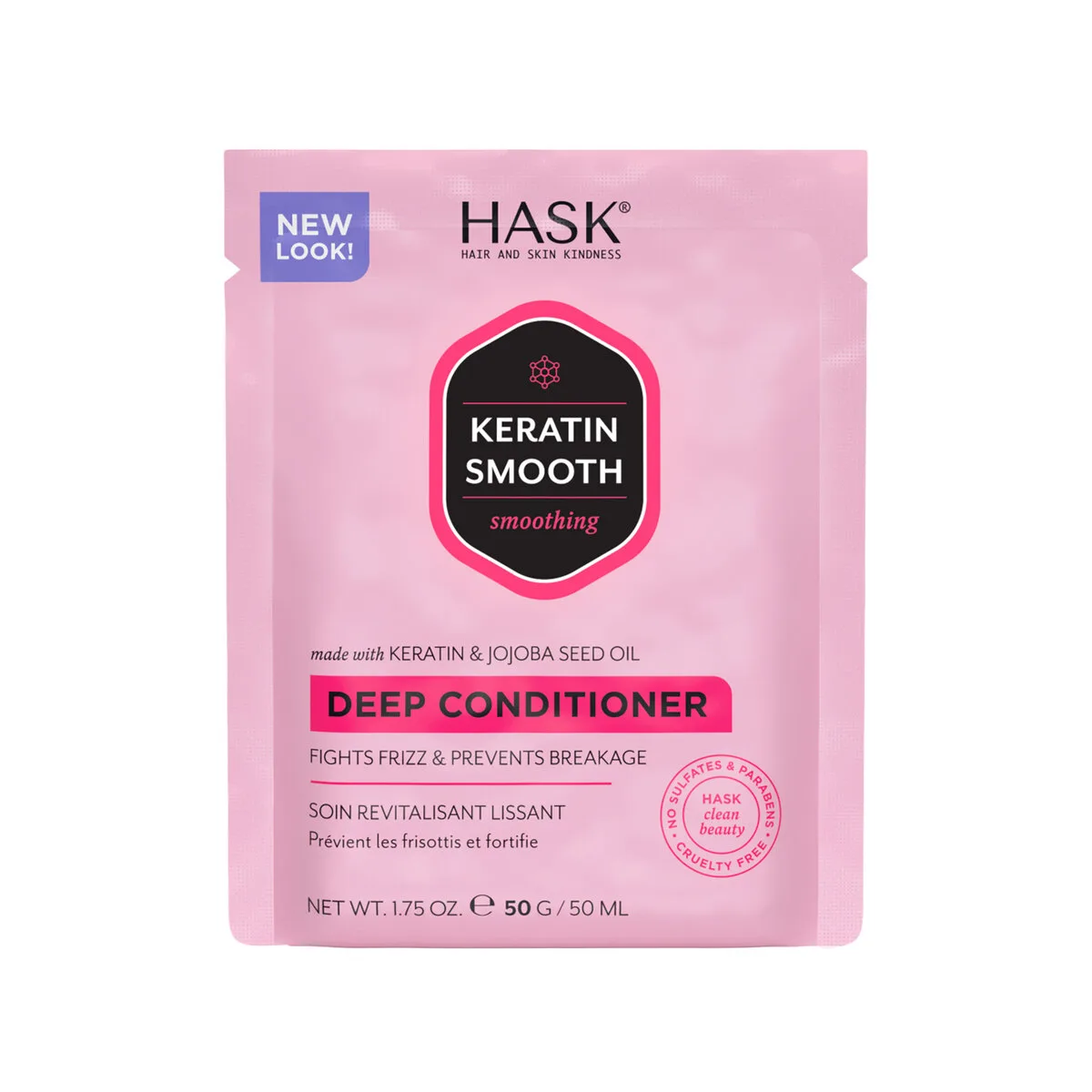Revitalisant à la kératine et aux protéines 50ml - HASK