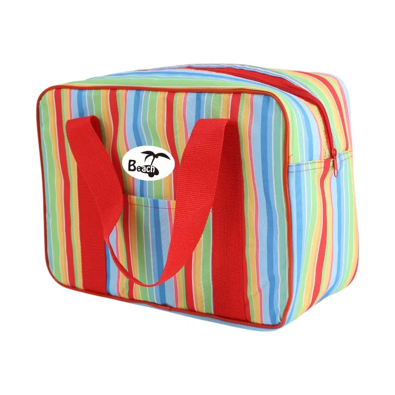 Sac isotherme raye 36x15x25cm gn240507-43