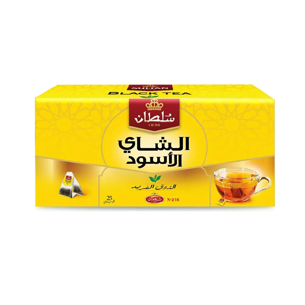 Thé noir 25 sachets x2g - SULTAN