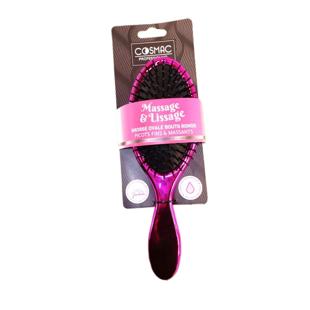 Brosse à cheveux massage & lissage - COSMAC