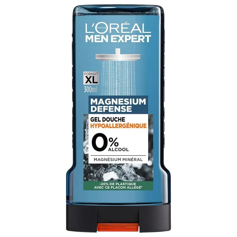 Gel douche homme au magnesium 300ml - MEN EXPERT