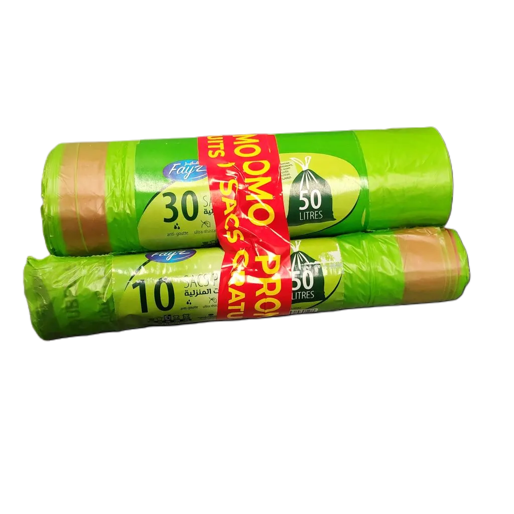 40 sacs poubelle 50L - FAYZ