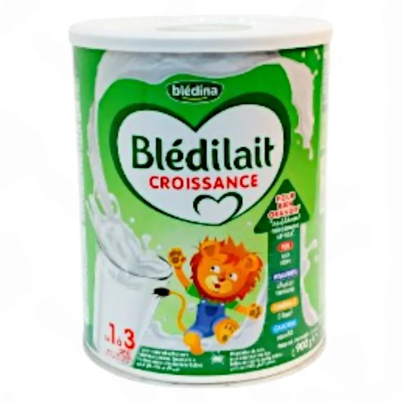 Lait en poudre de croissance 1-3 ans 900g - BLEDILAIT
