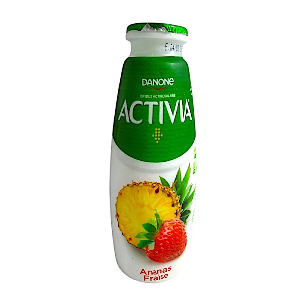 Yaourt à boire ananas fraise Activia 240g - DANONE
