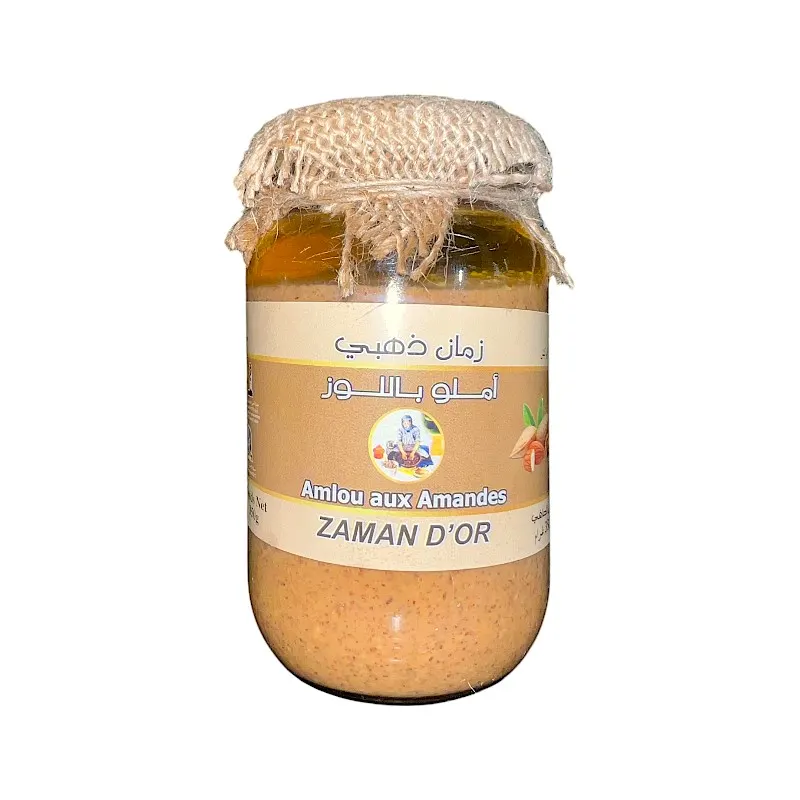 Amlou aux amandes et huile d'argan 350g - ZAMAN D'OR