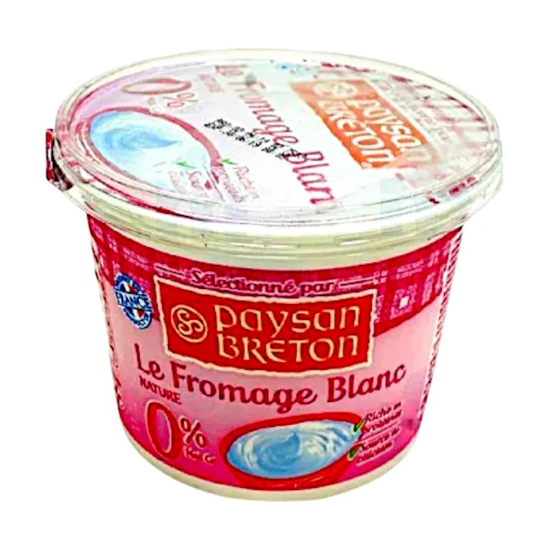Fromage blanc nature 0% MG 500g - PAYSAN BRETON