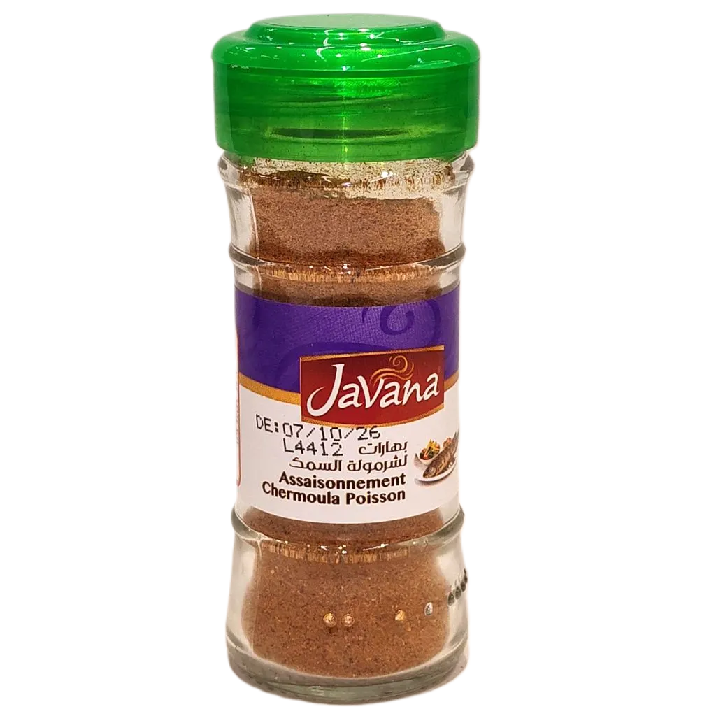 Assaisonnement chermoula pour poisson 30g - JAVANA