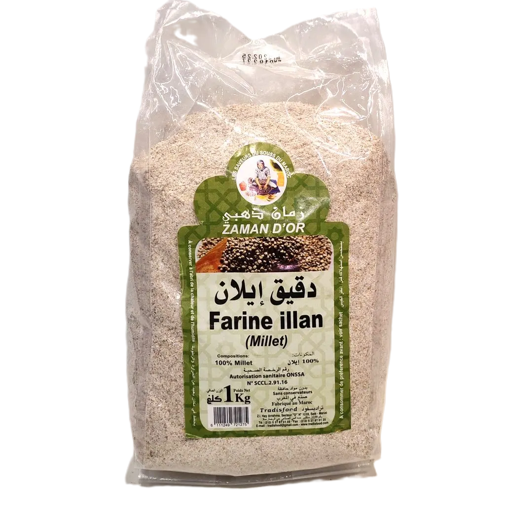 Farine illan 1Kg - ZAMAN D'OR