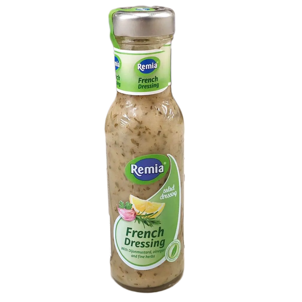 Vinaigrette moutarde vinaigre et fines herbes 25cl - REMIA