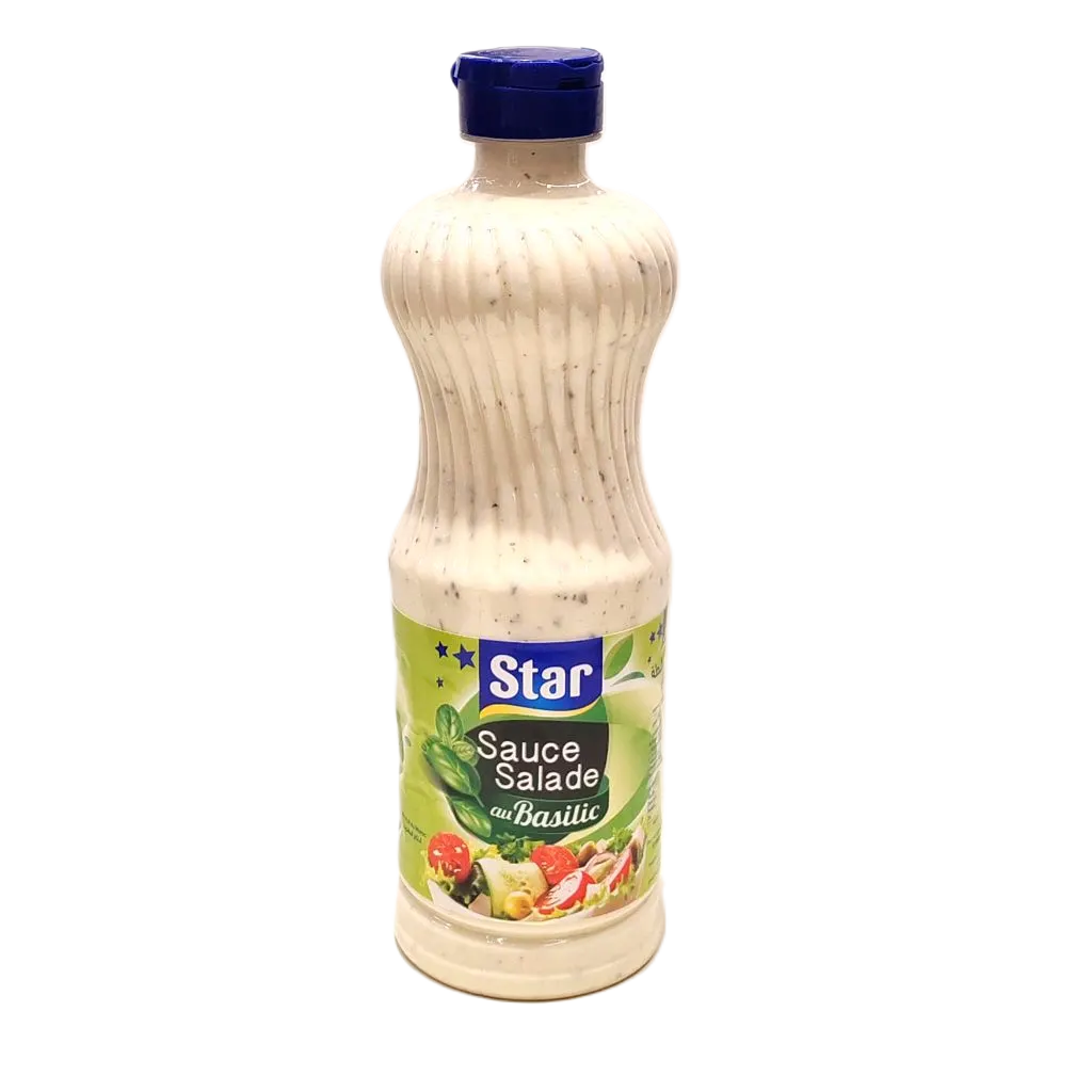 Vinaigrette sauce salade au basilic 50cl - STAR