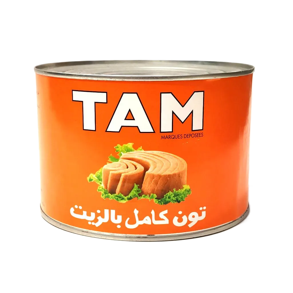 Thon entier à l'huile 1,7Kg - TAM