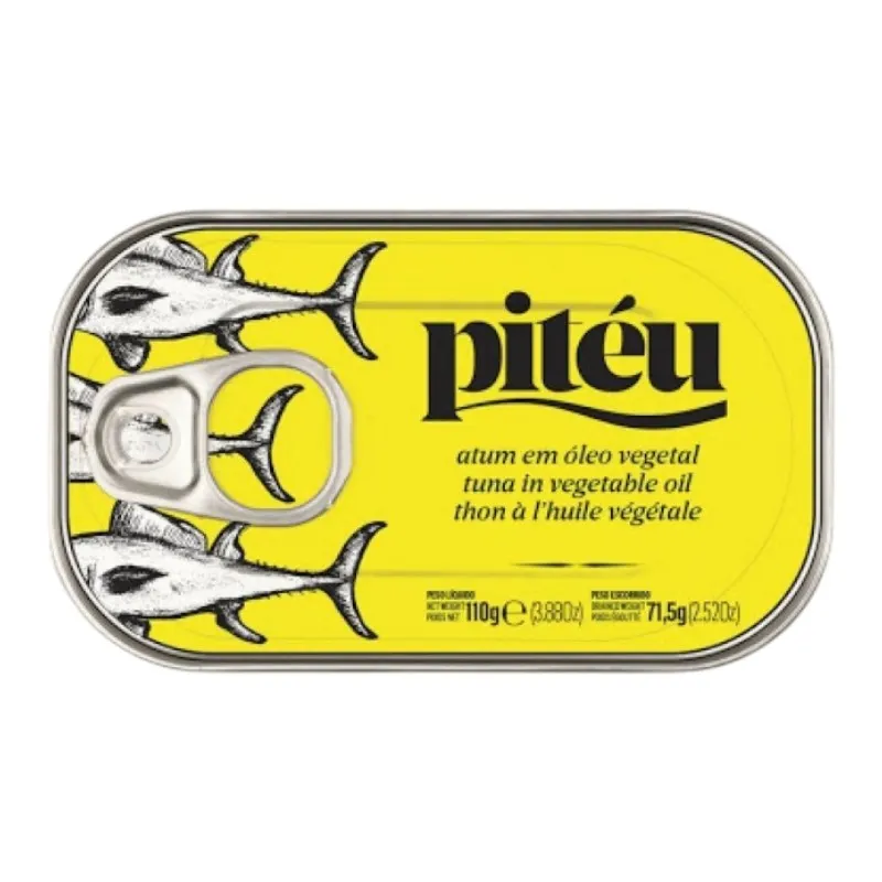 Thon à l’huile végétale 120g - PITEU