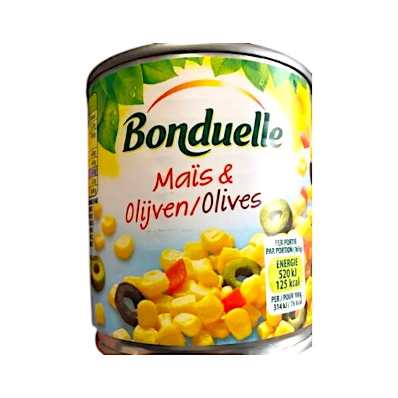 Maïs olives et poivrons 165g - BONDUELLE