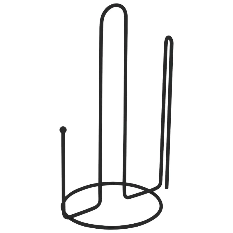 Porte-serviettes noir  155x135x275cm