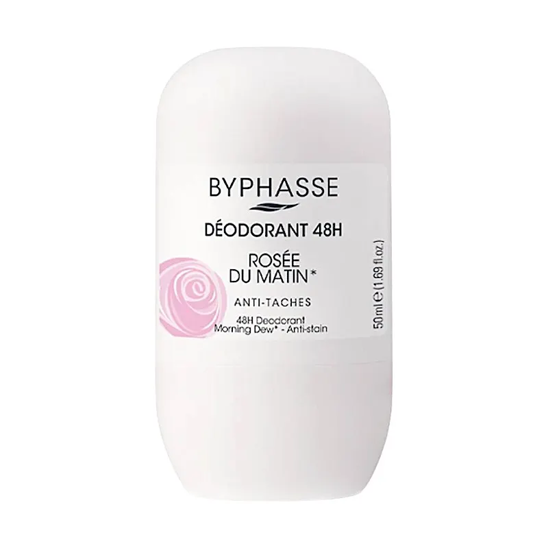 Déodorant bille 48h rosée du matin 50ml - BYPHASSE 
