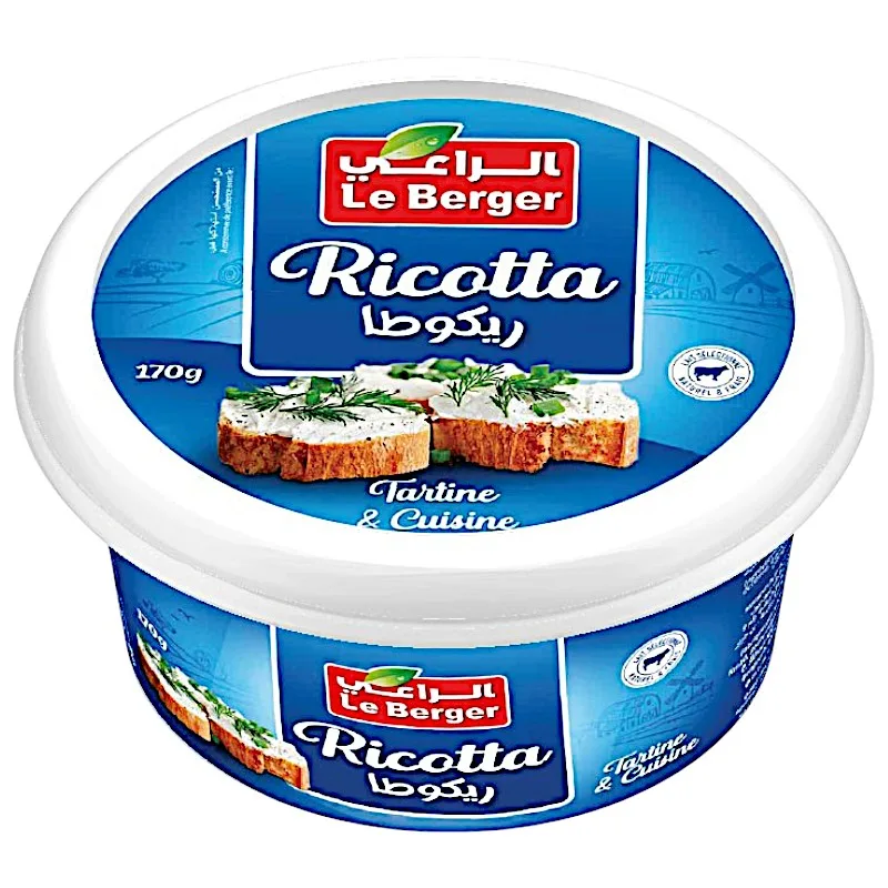 Fromage à tartiner Ricotta 170g - LE BERGER