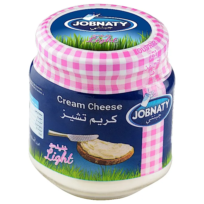 Fromage à tartiner Cream Cheese light 180g - JOBNATY