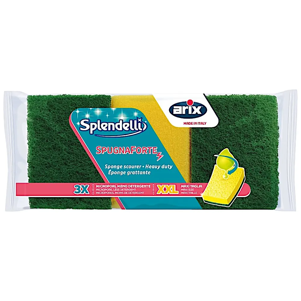 Éponges abrasives grandes x3 pièces - ARIX