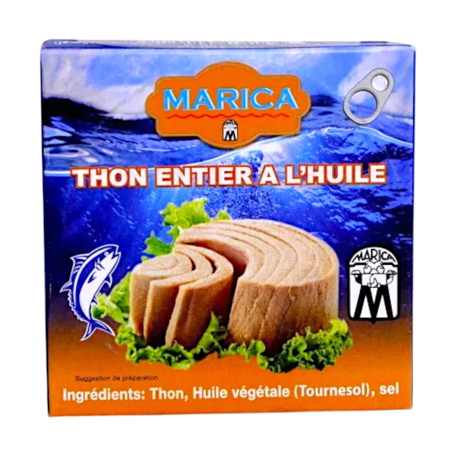 Thon entier à l'huile 160g - MARICA