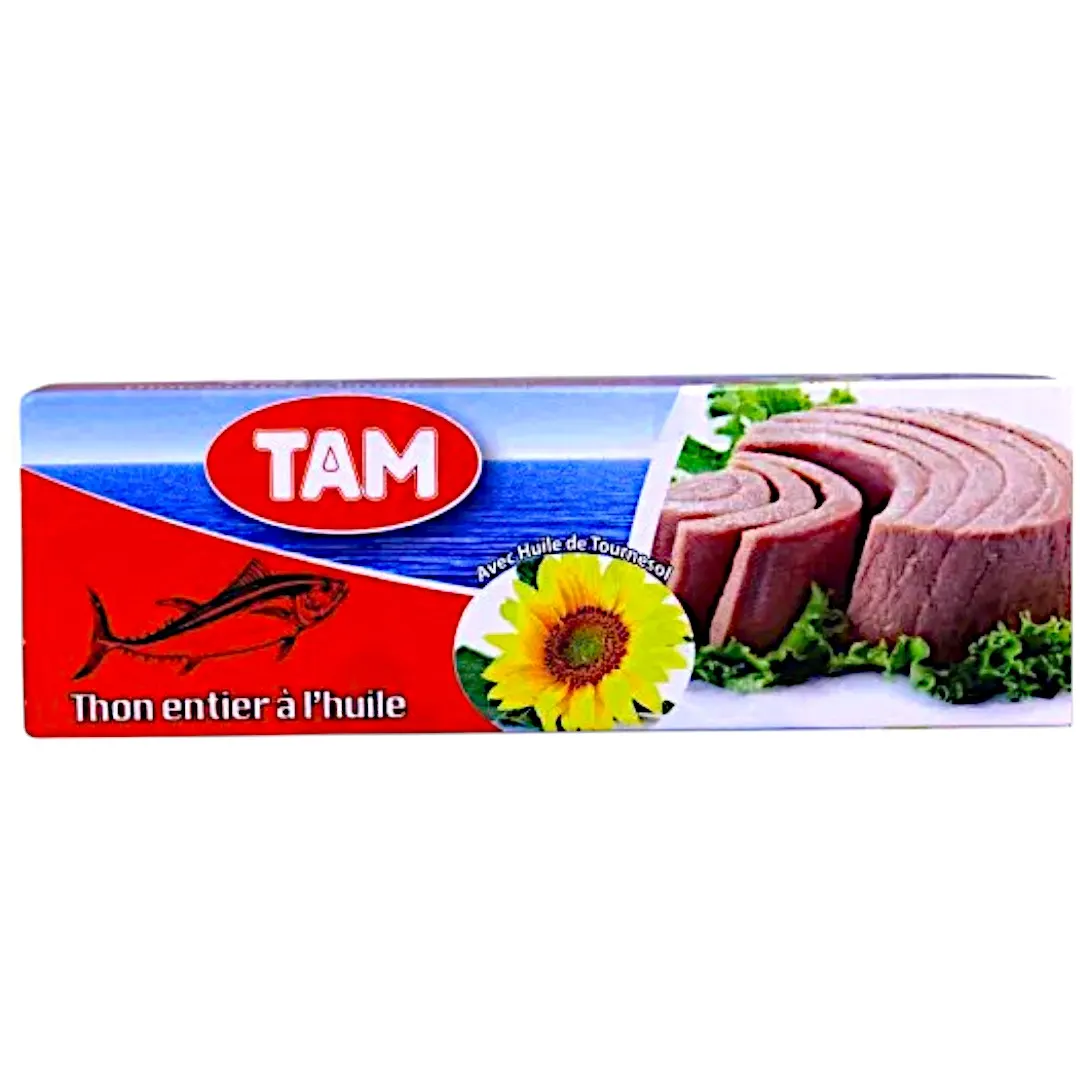Thon entier à l'huile 3x80g - TAM