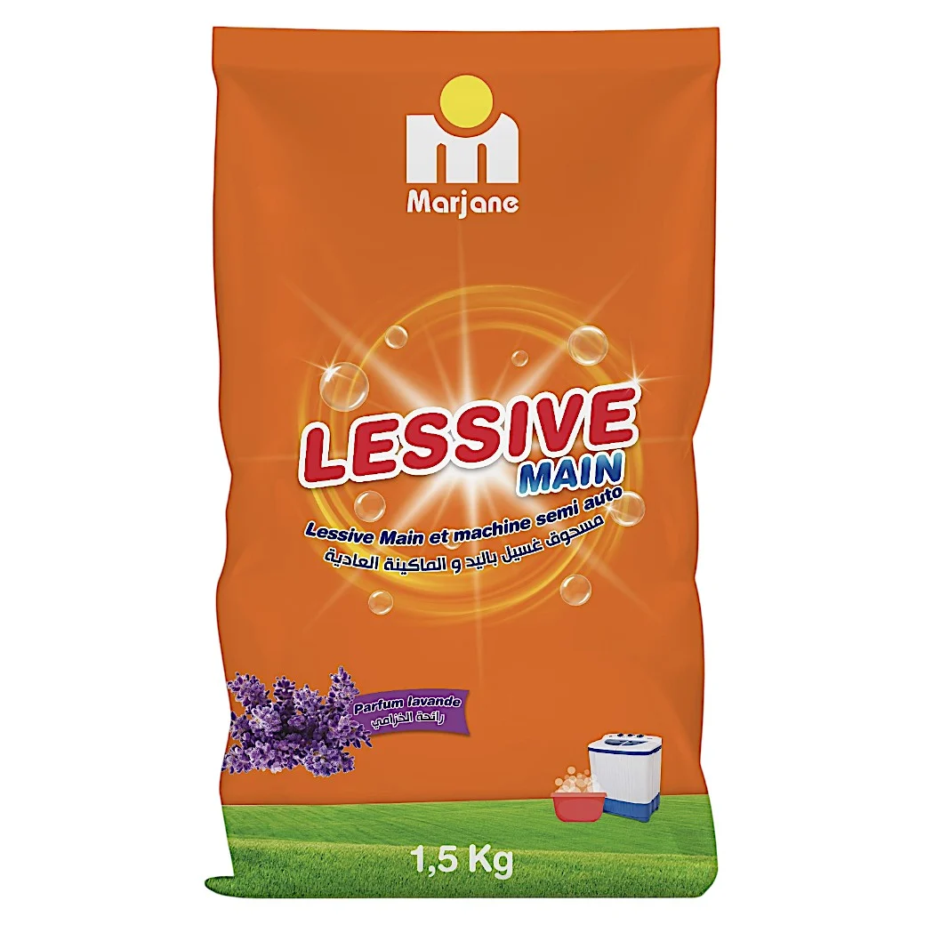 Lessive main à la lavande 1,5 Kg - MARJANE