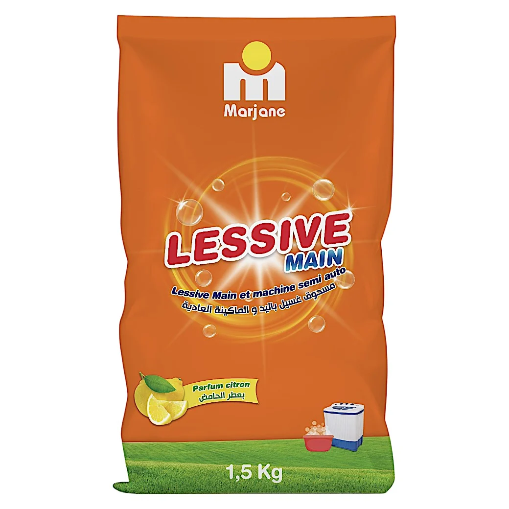 Lessive main au citron 1,5kg - MARJANE