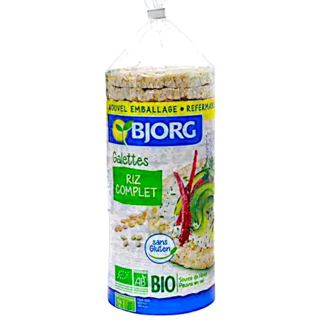 Galettes bio riz complet 130g - BJORG