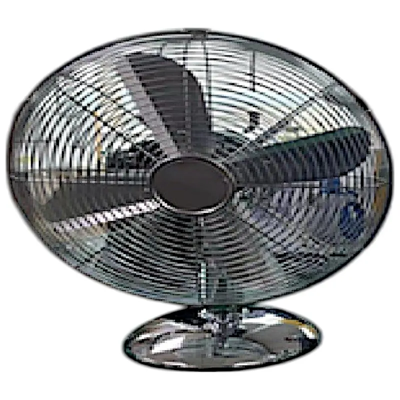 Ventilateur 12" de table chrome TF522AB 35W - DENWA