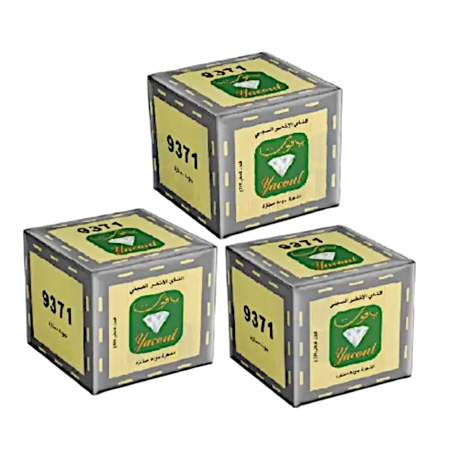 Thé vert en filaments 3 boîtes x200g - YACOUT