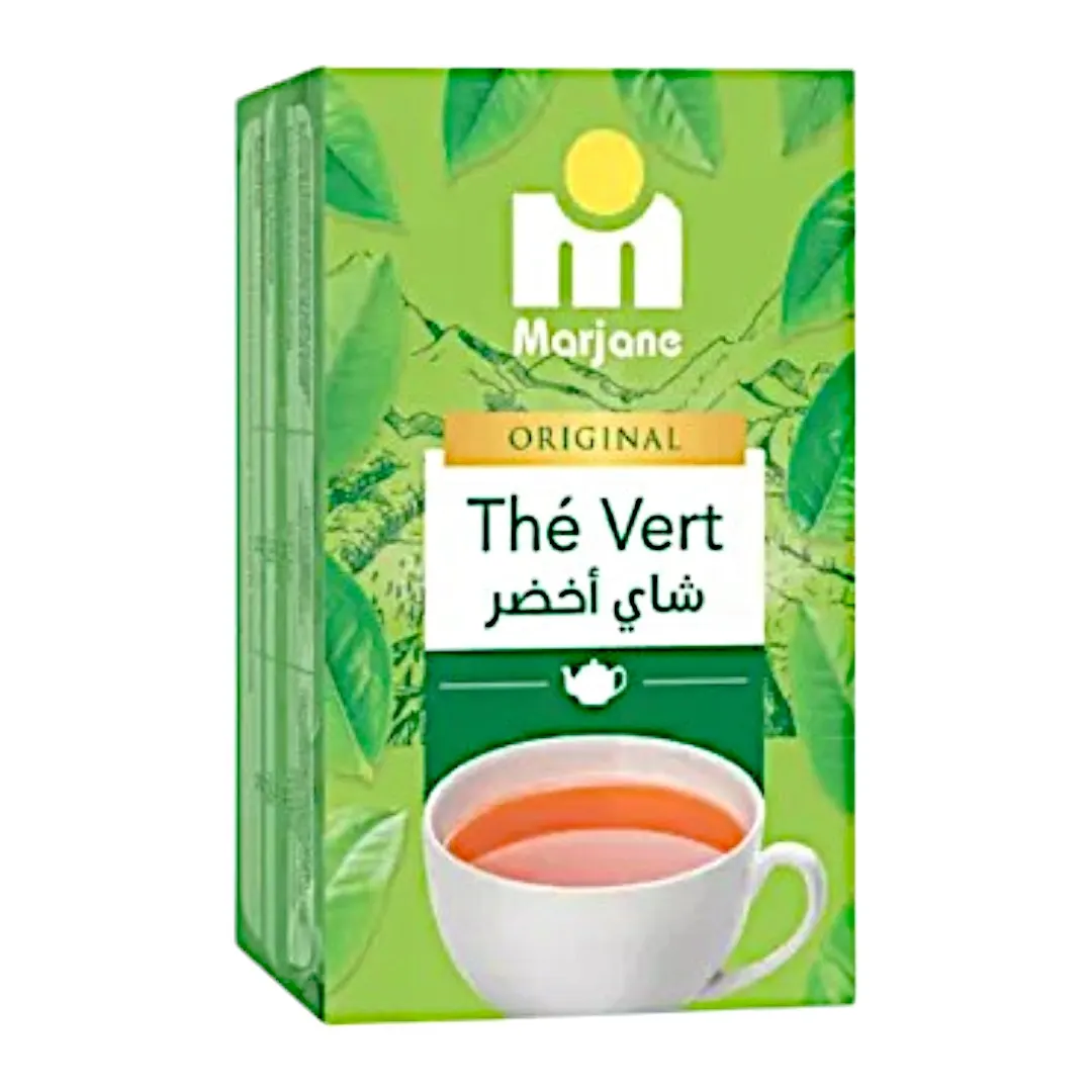 Infusion de thé vert x20 sachets - MARJANE
