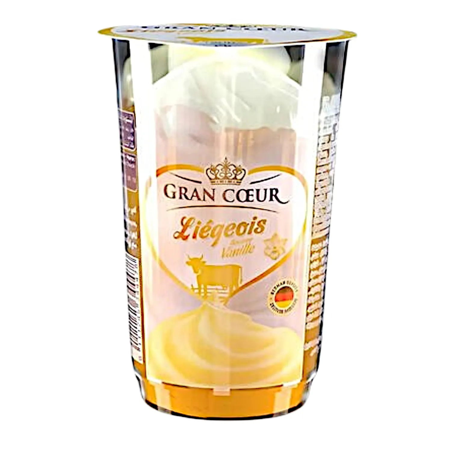 Dessert vanille Liégeois 200g - GRAN CŒUR