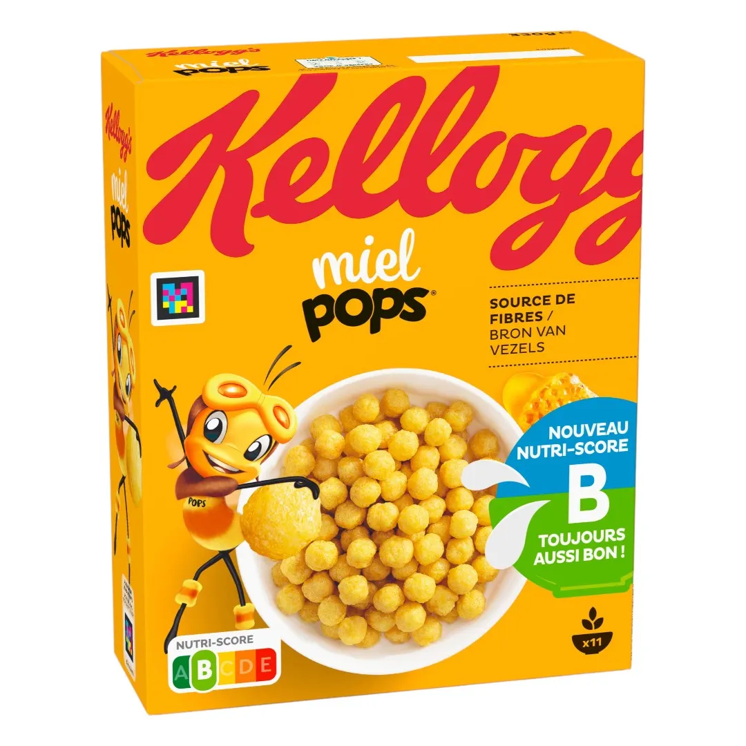 Céréales maïs soufflé miel 330g - MIEL POPS