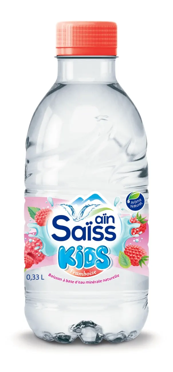 Aïn Saïss Kids Eau minérale à la framboise 33cl