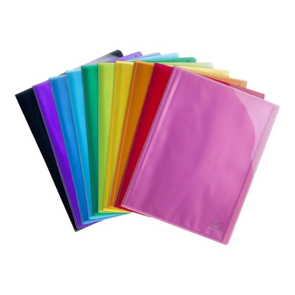 Protège-documents en polypropylène 40 vues A4 couleurs assorties - EXACOMPTA