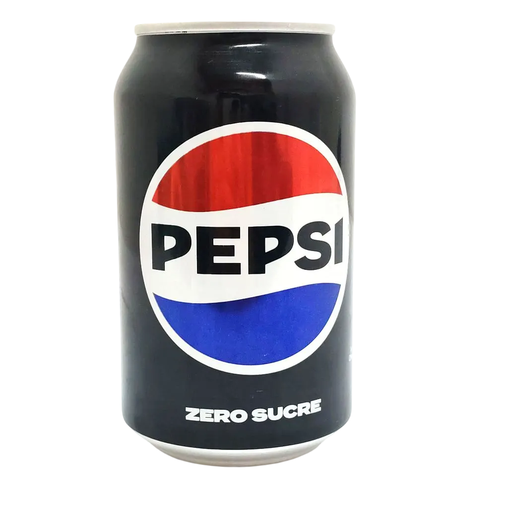 Pepsi Max sans sucre canette 33cl