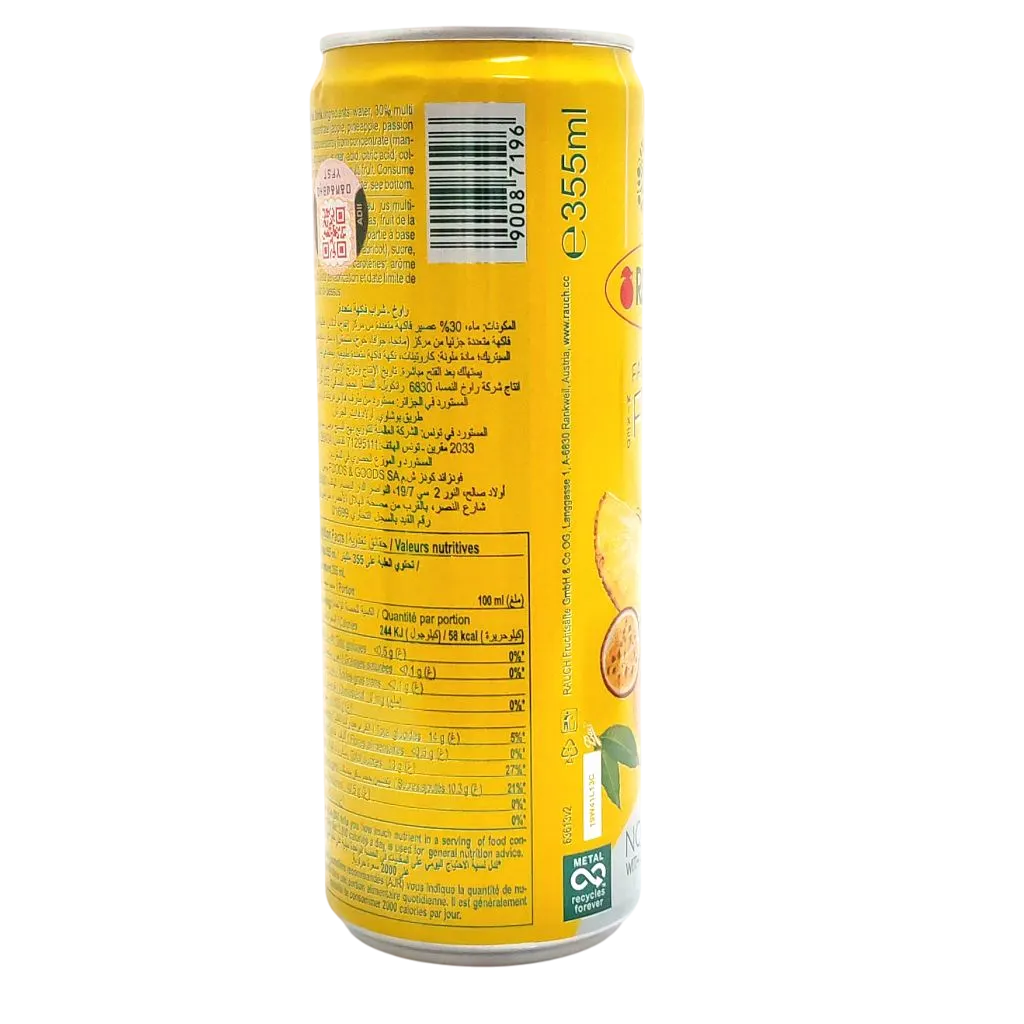 Rauch cocktail de fruits canette 35,50cl - vue 6