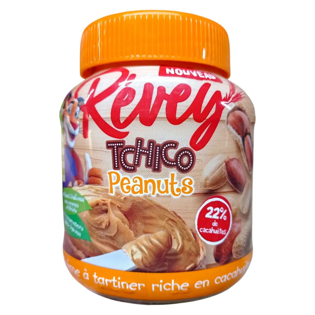 Pâte à tartiner Tchico peanuts 350g - RÉVEY