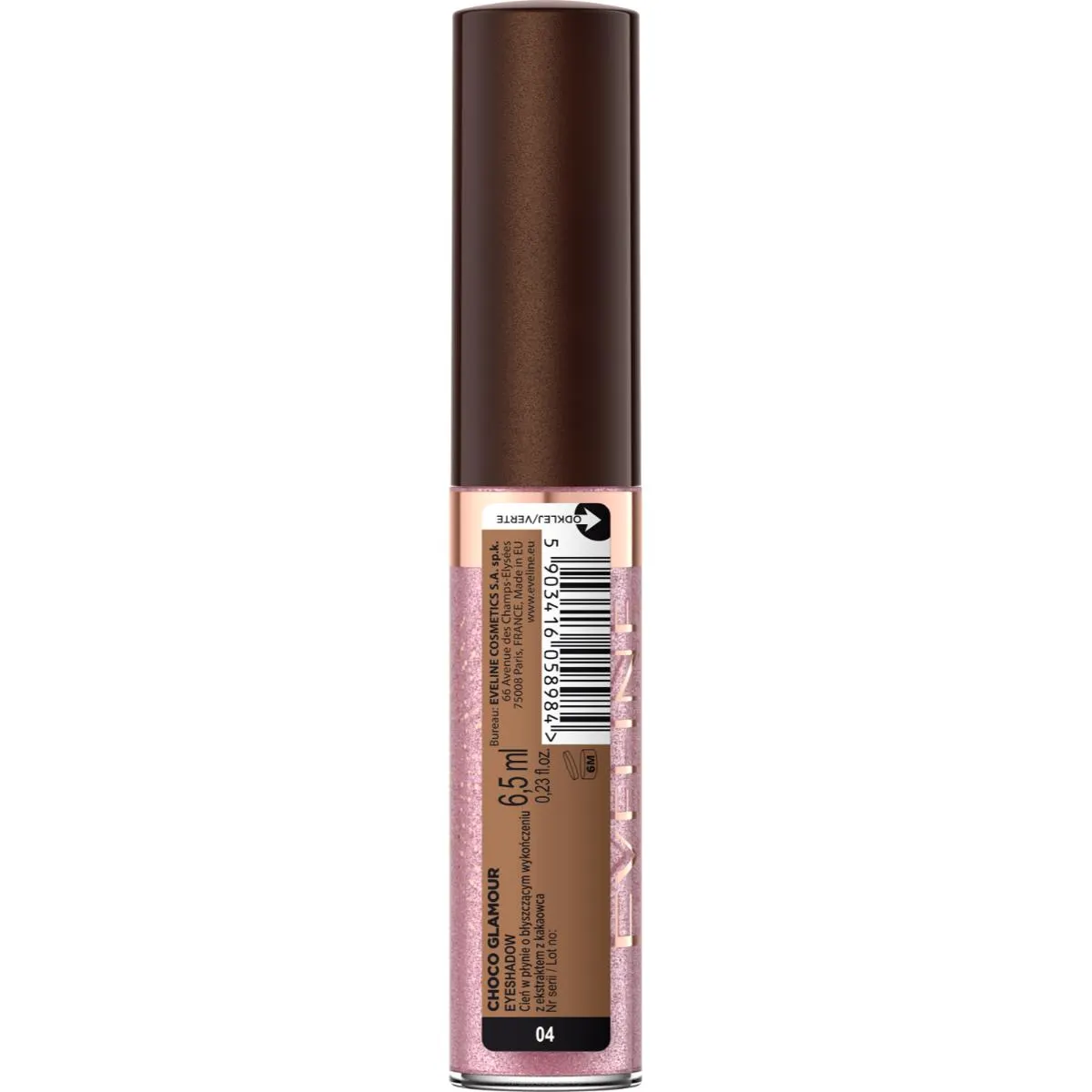 Ombre à paupières liquide Choco Glamour N°04 6,5 ml - EVELINE - vue 2